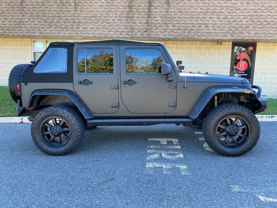 Jeep Wrangler/Gladiator window tint job 11 — Dope Tintings Pennsauken NJ