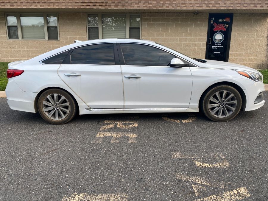 Hyundai Sonata window tint job 4 — Dope Tintings Pennsauken NJ