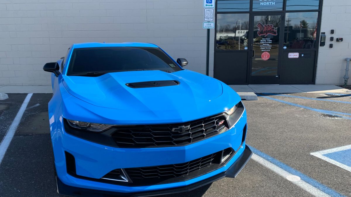 Chevy Camaro window tint job 14 — Dope Tintings Pennsauken NJ