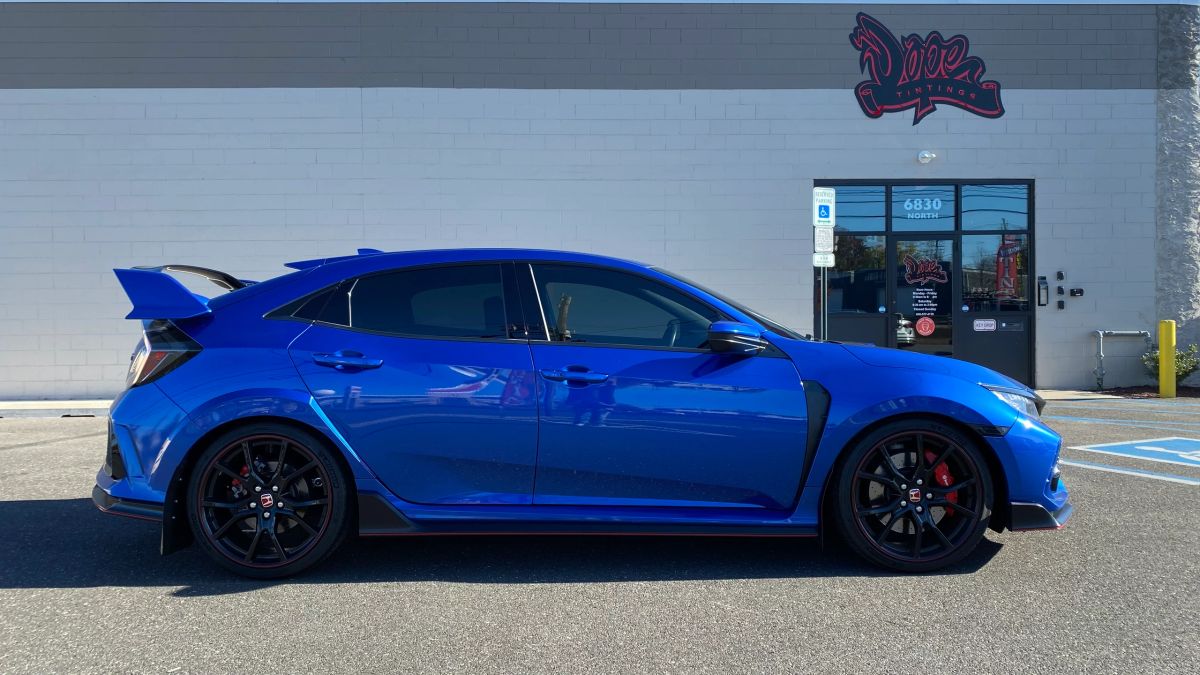 Honda Civic/Type R window tint job 31 — Dope Tintings Pennsauken NJ