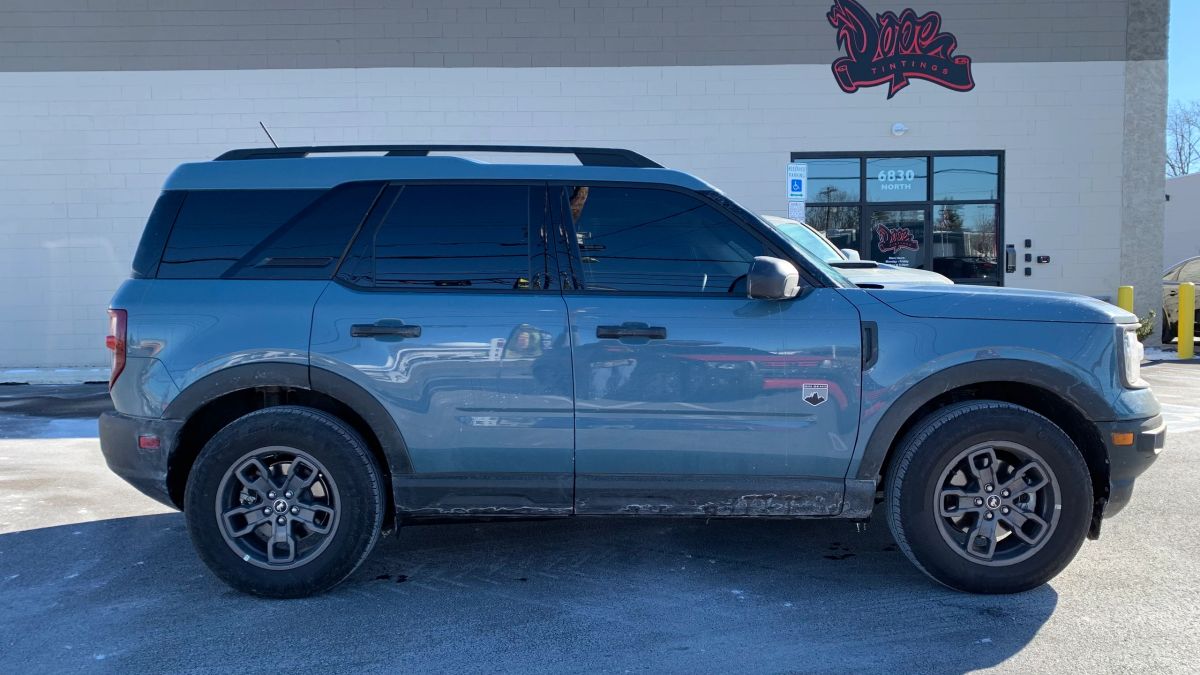 Ford Bronco window tint job 2 — Dope Tintings Pennsauken NJ