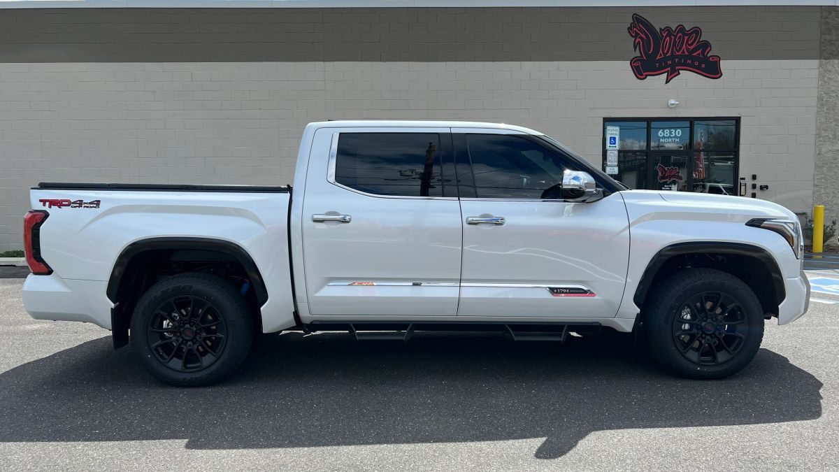 Toyota Tundra window tint job 7 — Dope Tintings Pennsauken NJ