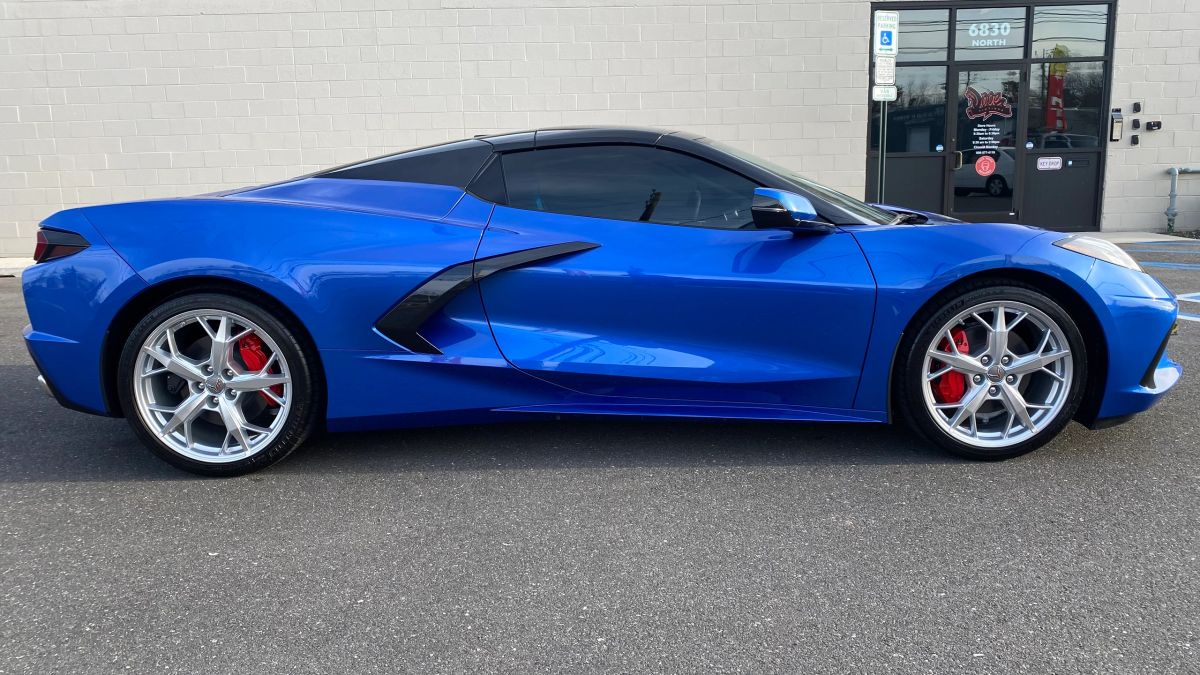 Chevy Corvette window tint job 21 — Dope Tintings Pennsauken NJ