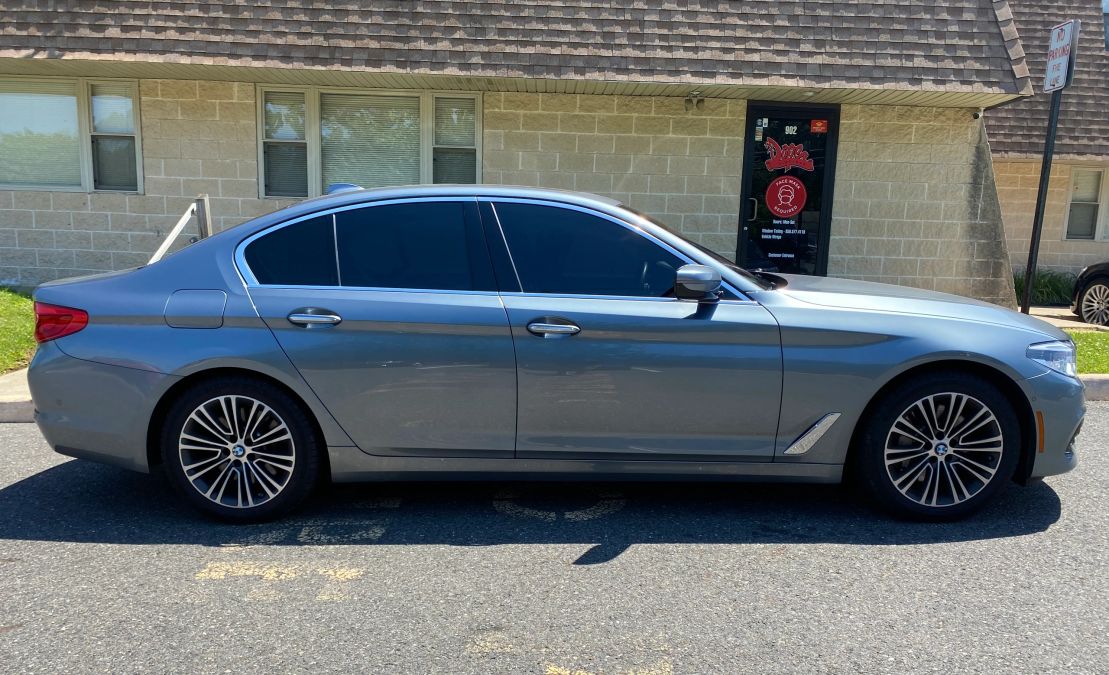 BMW 5/M5 window tint job 8 — Dope Tintings Pennsauken NJ