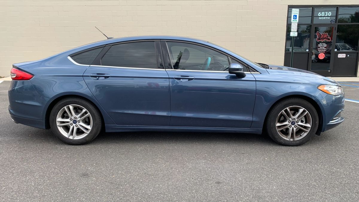 Ford Fusion window tint job 9 — Dope Tintings Pennsauken NJ