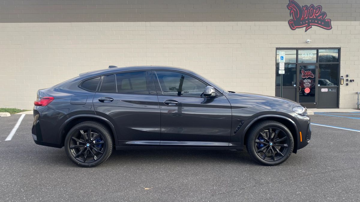 BMW X4 window tint job 3 — Dope Tintings Pennsauken NJ