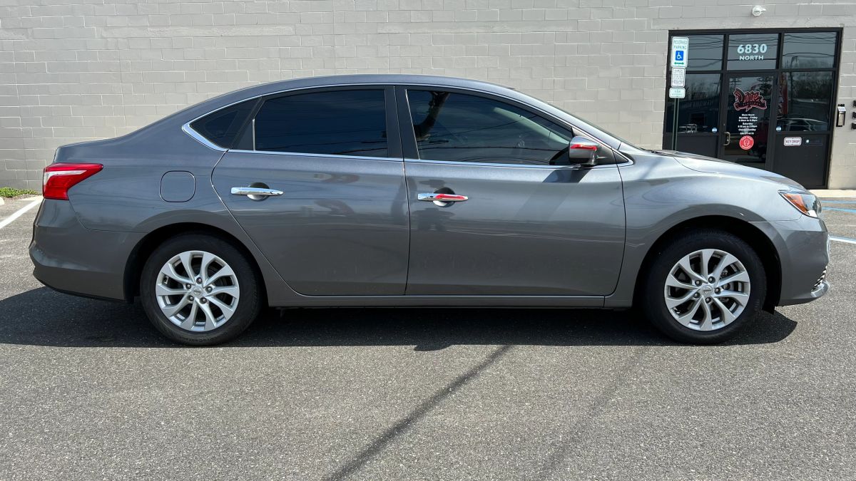 Nissan Sentra window tint job 10 — Dope Tintings Pennsauken NJ