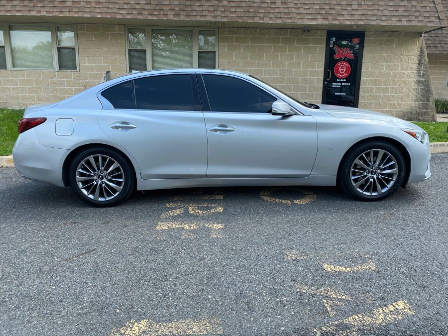 Infiniti Q50/60 window tint job 11 — Dope Tintings Pennsauken NJ