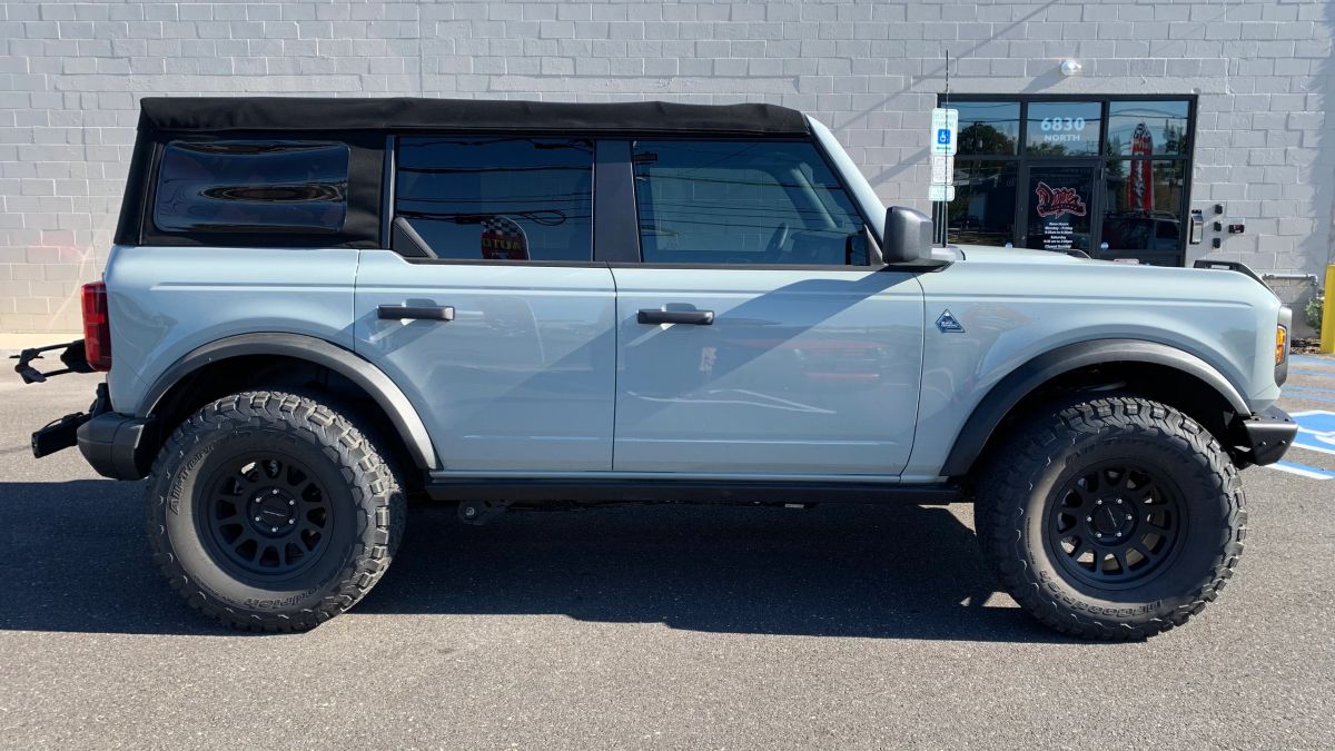 Ford Bronco window tint job 3 — Dope Tintings Pennsauken NJ
