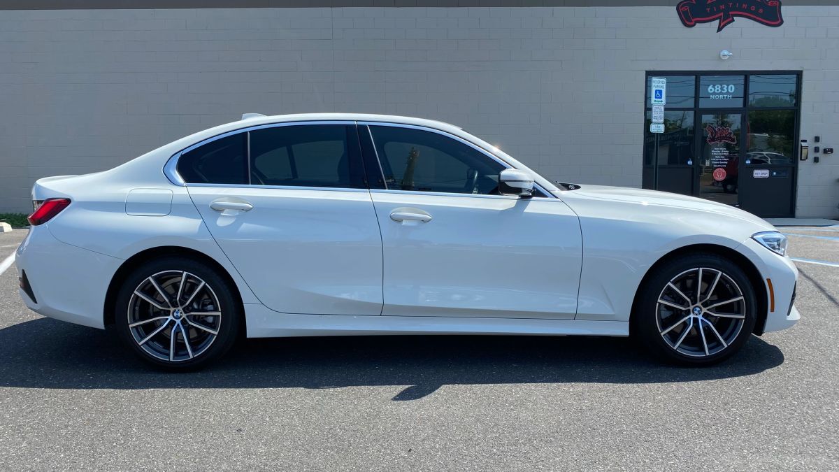 BMW 3/M3 window tint job 26 — Dope Tintings Pennsauken NJ