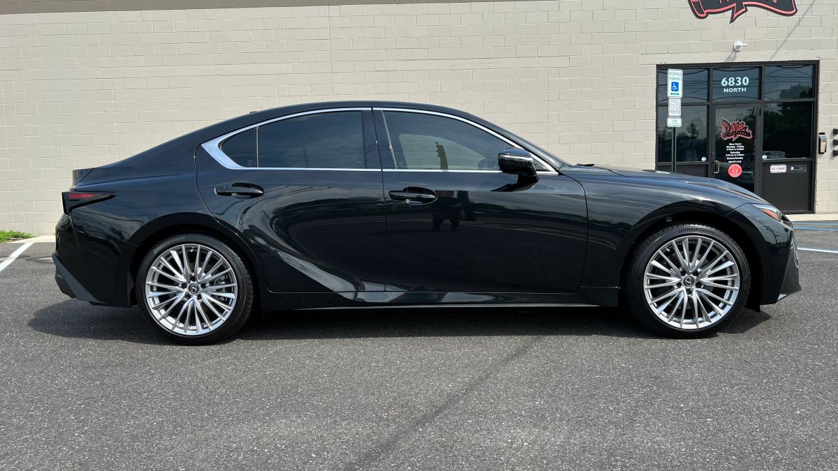 Lexus IS window tint job 3 — Dope Tintings Pennsauken NJ
