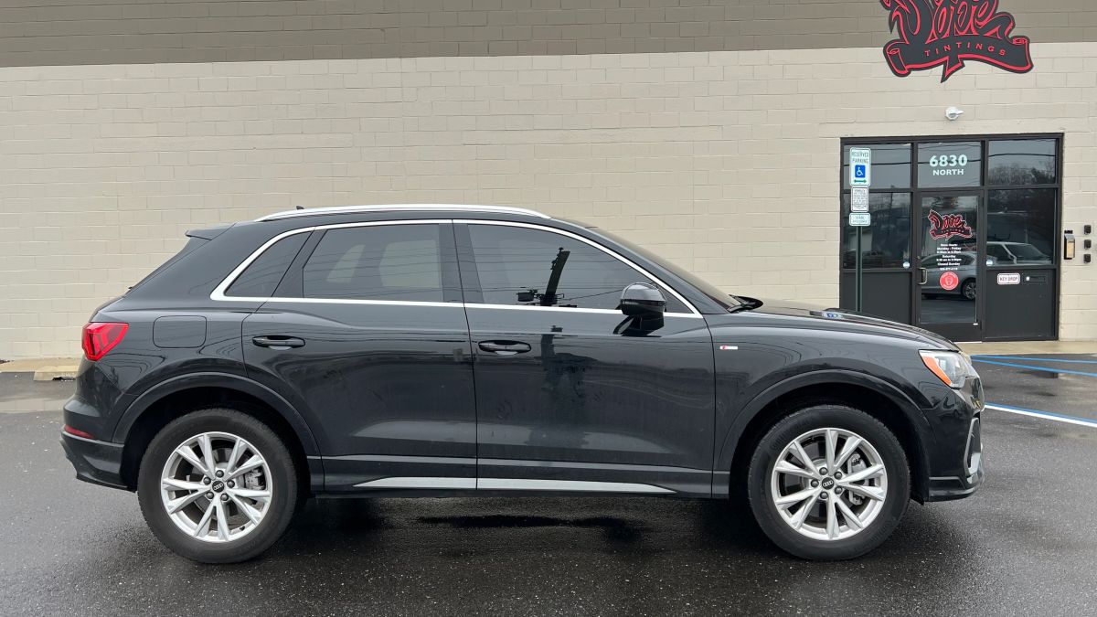Audi Q3 window tint job 5 — Dope Tintings Pennsauken NJ