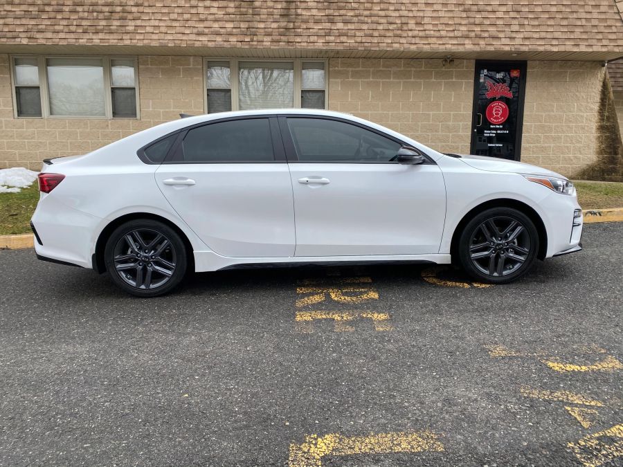 Kia Forte window tint job 9 — Dope Tintings Pennsauken NJ