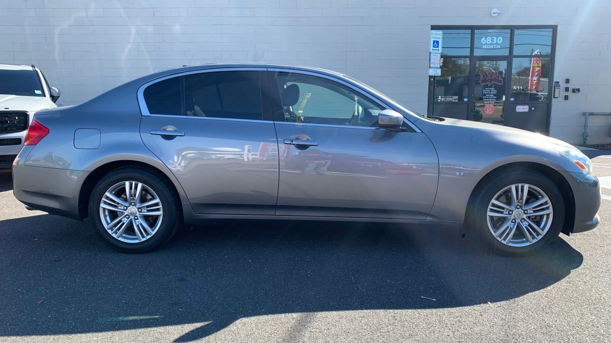 Infiniti G/Q40 window tint job 3 — Dope Tintings Pennsauken NJ