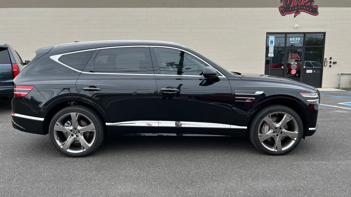 Hyundai GV80 window tint job 2 — Dope Tintings Pennsauken NJ