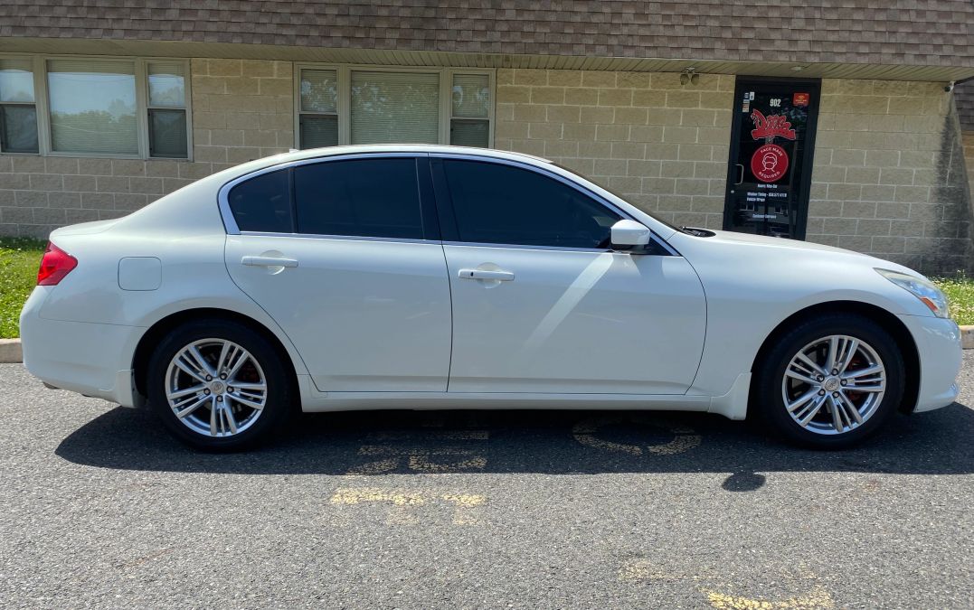 Infiniti G/Q40 window tint job 2 — Dope Tintings Pennsauken NJ