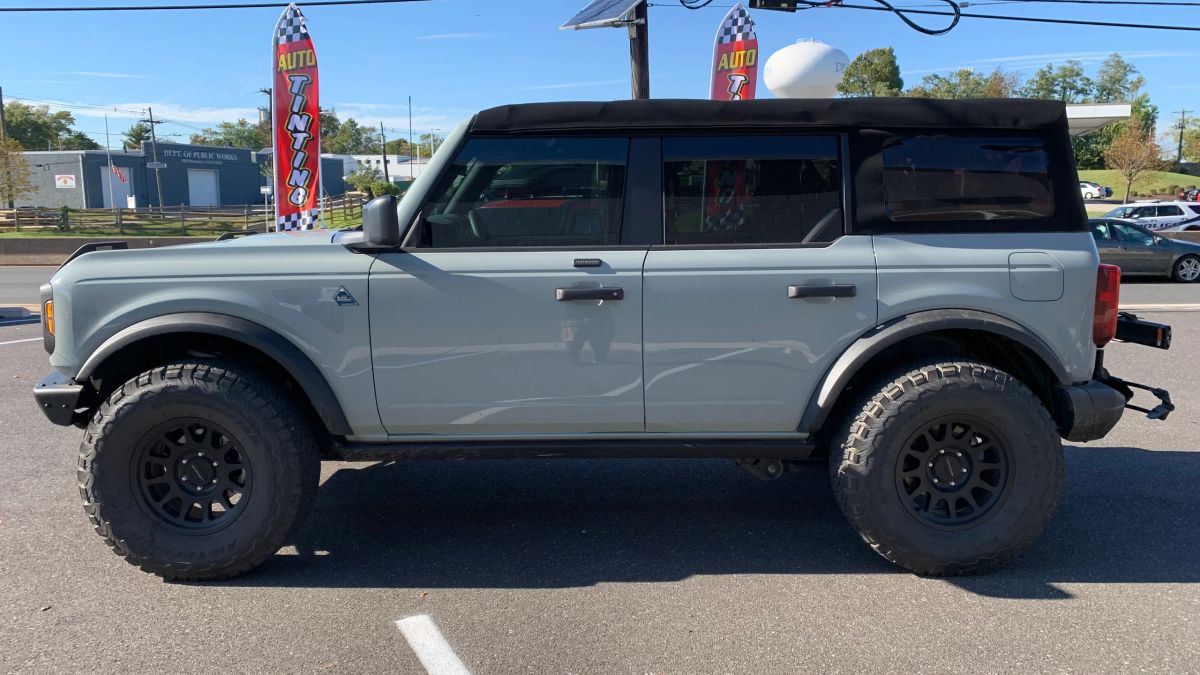 Ford Bronco window tint job 4 — Dope Tintings Pennsauken NJ