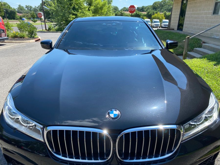 BMW 7 window tint job 4 — Dope Tintings Pennsauken NJ