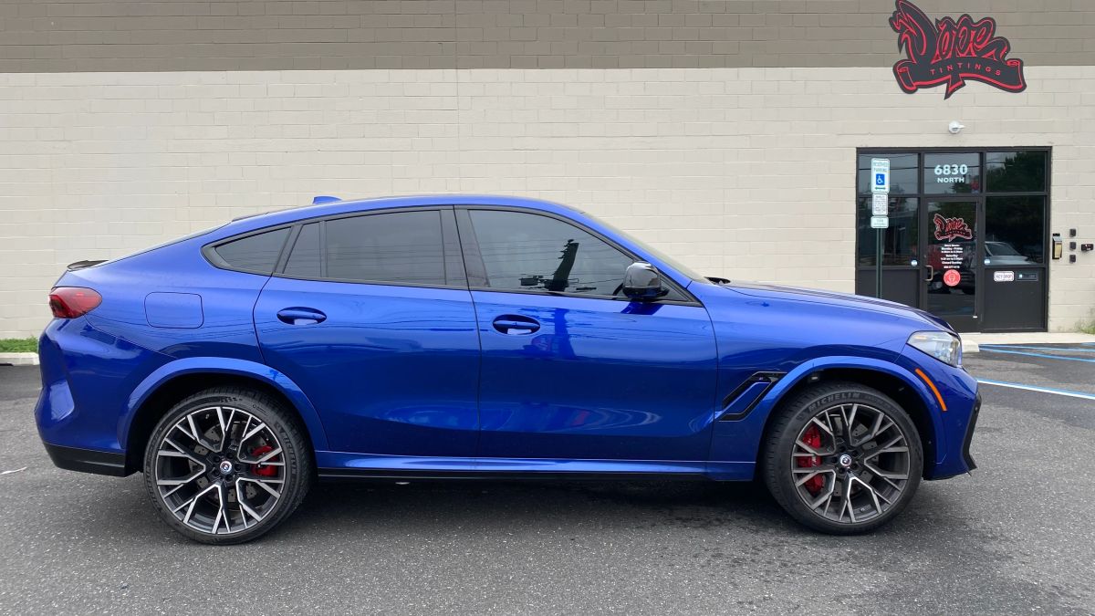 BMW X6 window tint job 4 — Dope Tintings Pennsauken NJ