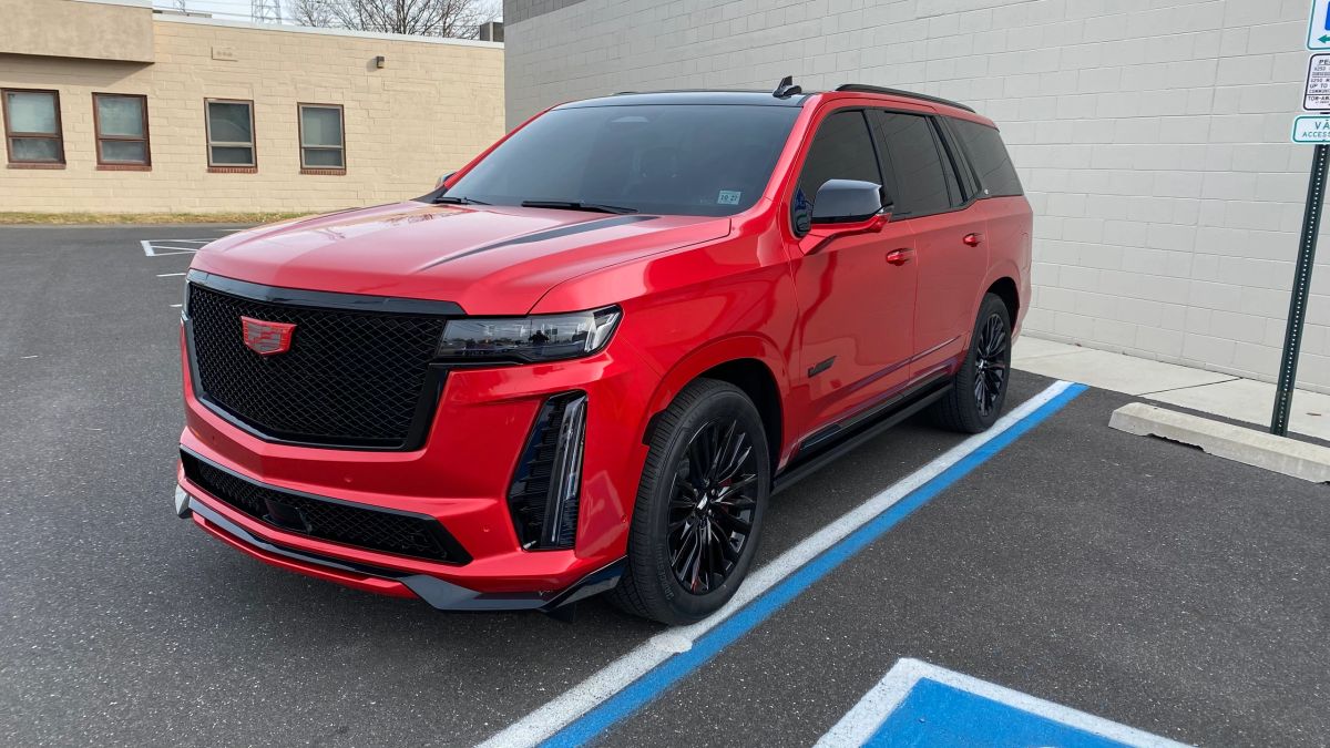 Cadillac Escalade window tint job 12 — Dope Tintings Pennsauken NJ