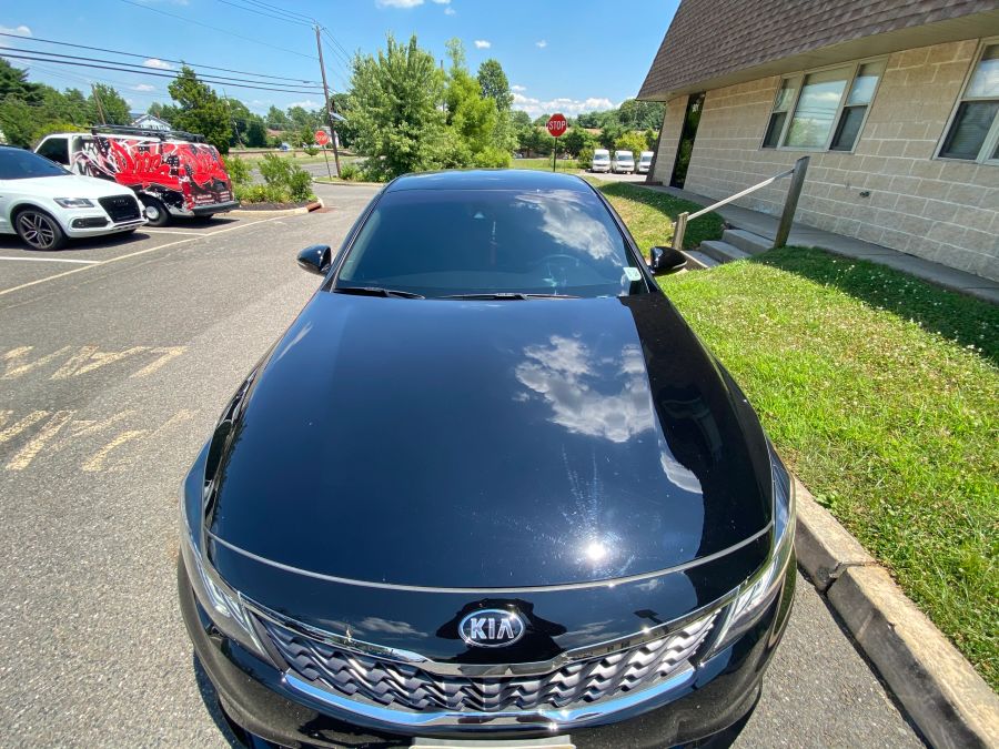 Kia Optima window tint job 6 — Dope Tintings Pennsauken NJ