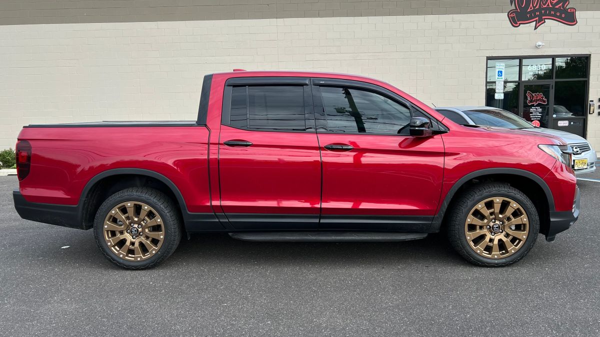 Honda Ridgeline window tint job 4 — Dope Tintings Pennsauken NJ