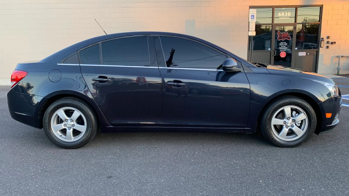 Chevy Cruze window tint job 2 — Dope Tintings Pennsauken NJ