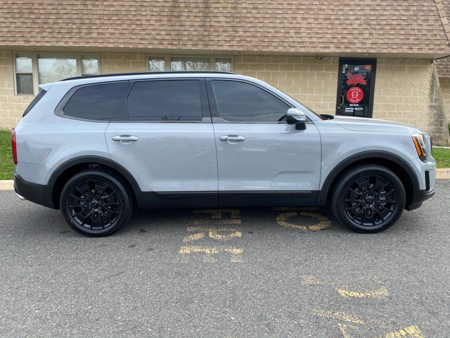 Kia Telluride window tint job 6 — Dope Tintings Pennsauken NJ