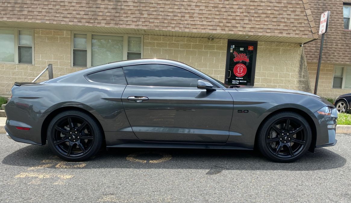 Ford Mustang/Mach-E window tint job 11 — Dope Tintings Pennsauken NJ