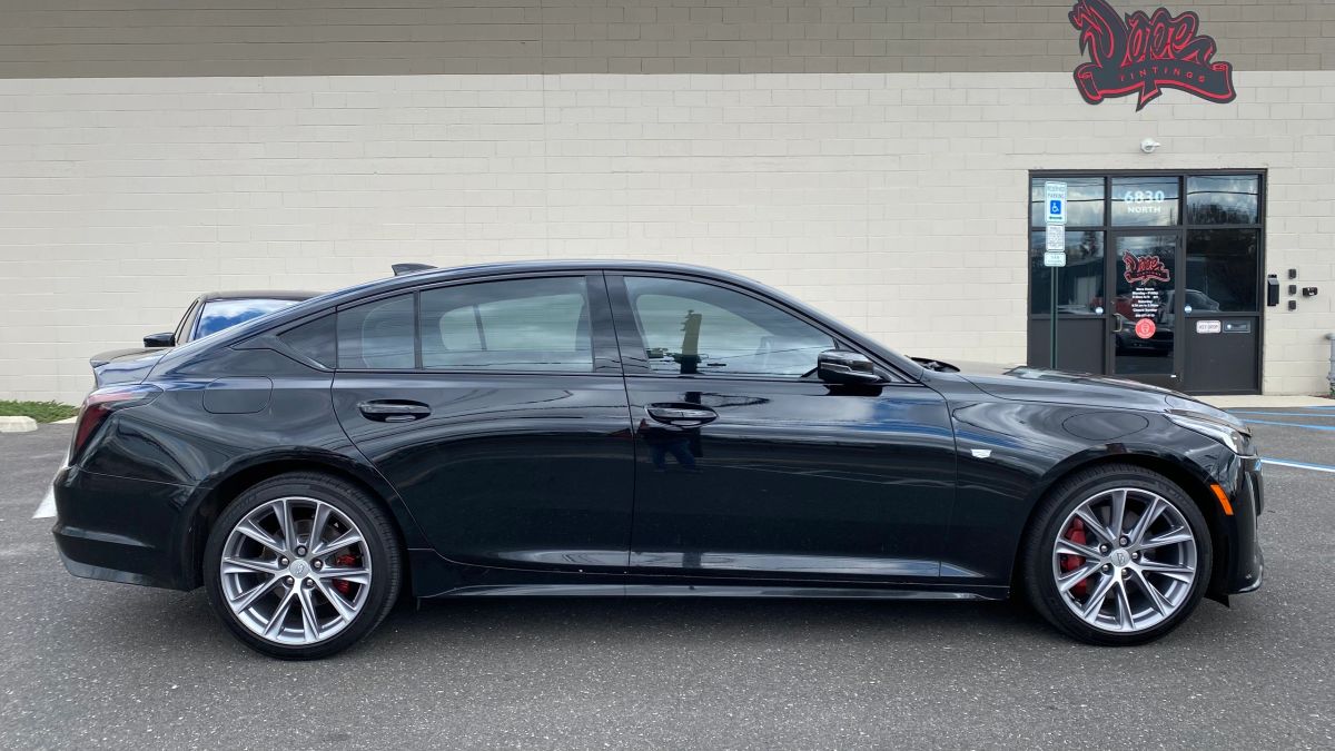 Cadillac CTS/CT5 window tint job 5 — Dope Tintings Pennsauken NJ
