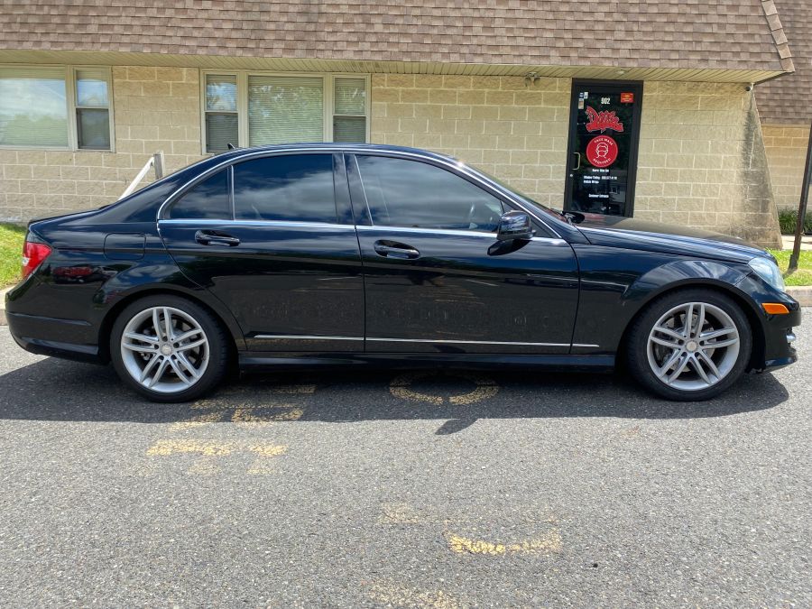 Mercedes-Benz C Class window tint job 2 — Dope Tintings Pennsauken NJ