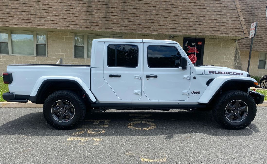 Jeep Wrangler/Gladiator window tint job 24 — Dope Tintings Pennsauken NJ