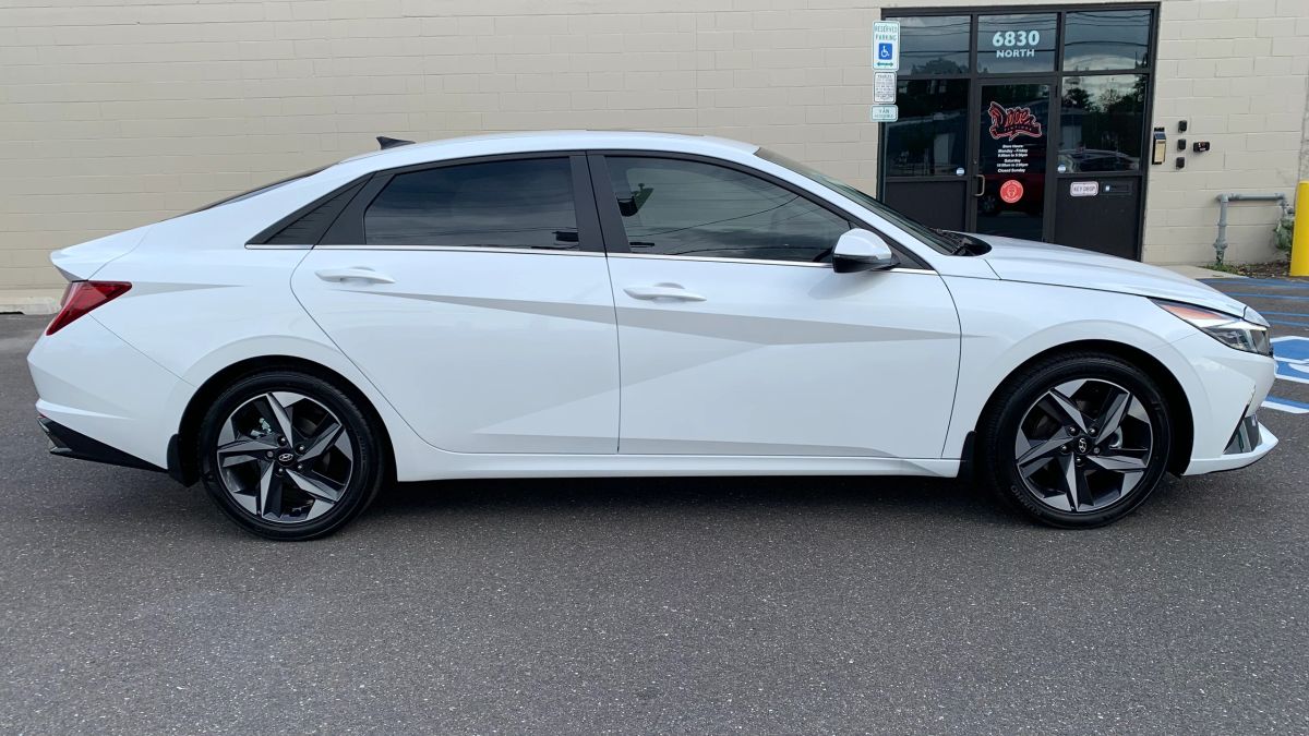 Hyundai Elantra window tint job 8 — Dope Tintings Pennsauken NJ