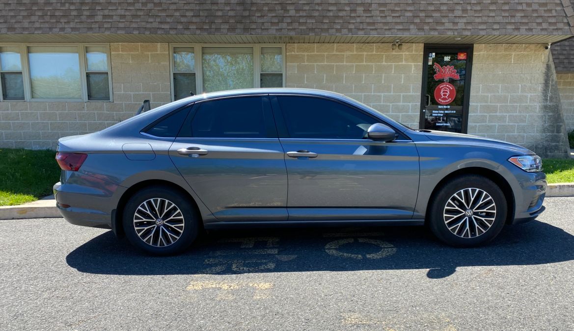 VW Jetta window tint job 10 — Dope Tintings Pennsauken NJ