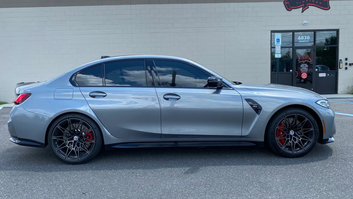 BMW 3/M3 window tint job 28 — Dope Tintings Pennsauken NJ