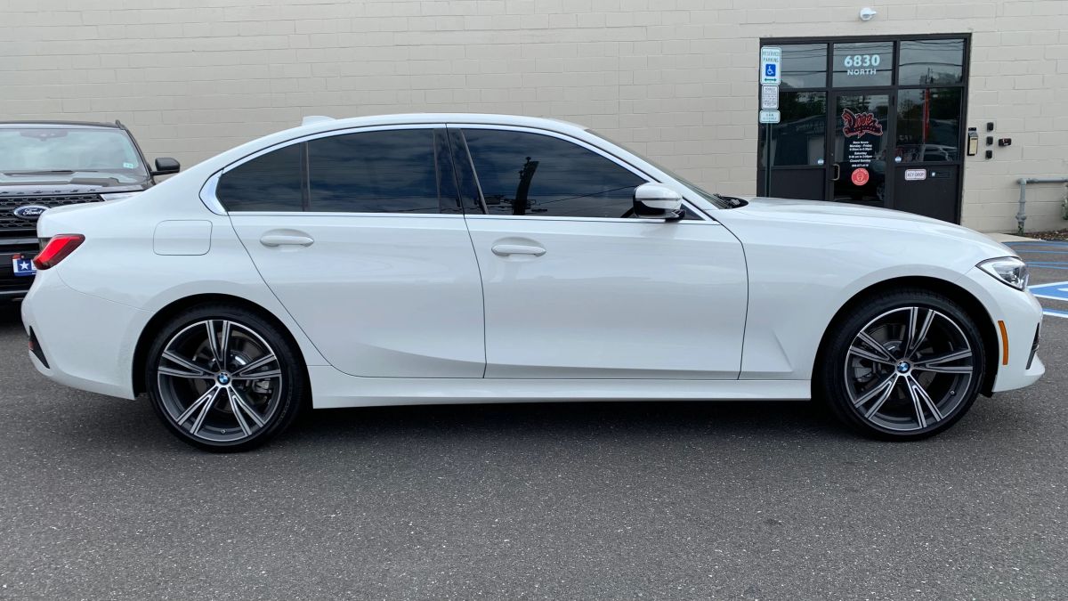 BMW 3/M3 window tint job 27 — Dope Tintings Pennsauken NJ