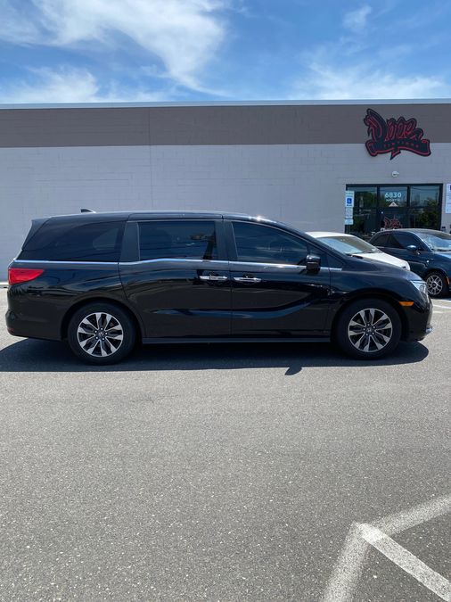 Honda Odyssey window tint job 3 — Dope Tintings Pennsauken NJ