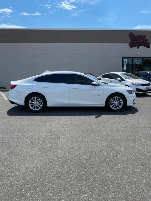 Chevy Malibu window tint job 8 — Dope Tintings Pennsauken NJ