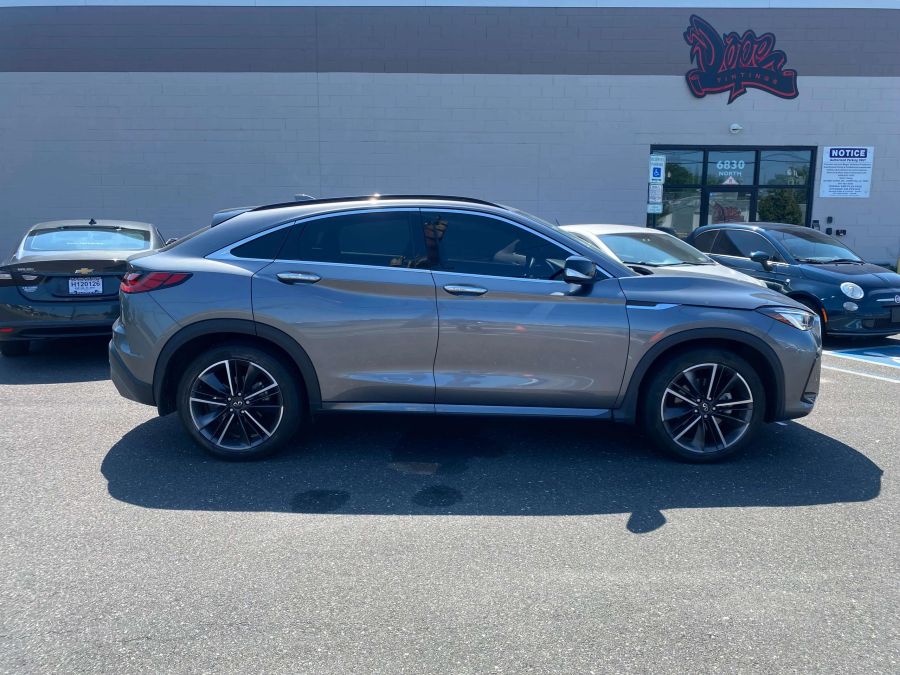 Infiniti QX60 window tint job 3 — Dope Tintings Pennsauken NJ
