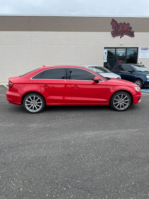 Audi A3/S3 window tint job 2 — Dope Tintings Pennsauken NJ