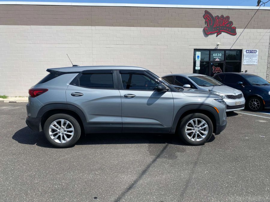 Chevy Trailblazer window tint job 4 — Dope Tintings Pennsauken NJ