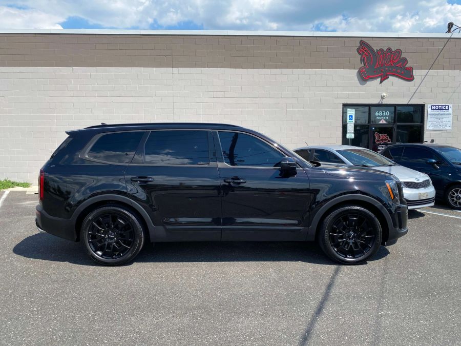 Kia Telluride window tint job 9 — Dope Tintings Pennsauken NJ