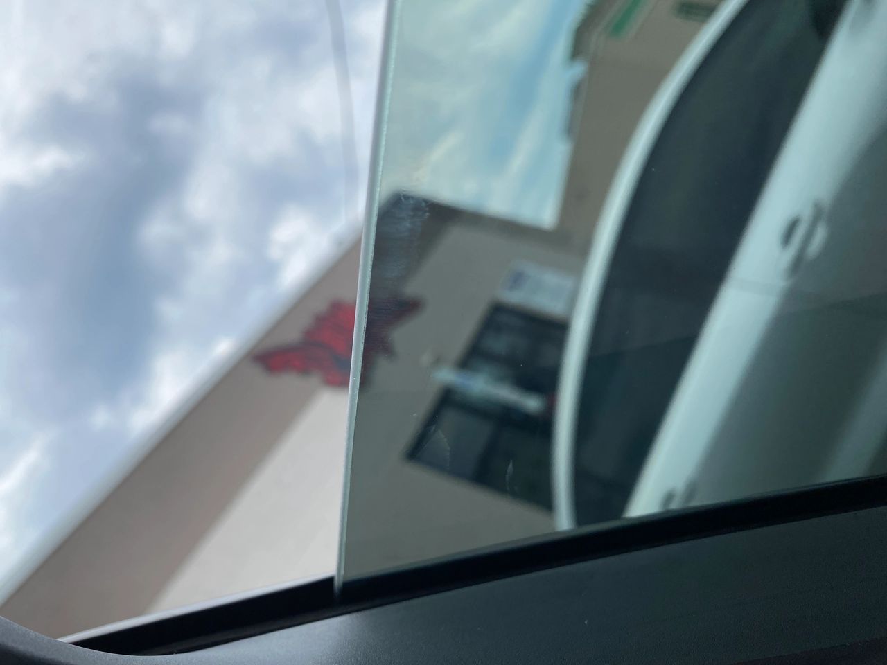 Film to the top of the edge on a BMW 330i installed by Dope Tintings in Pennsauken NJ