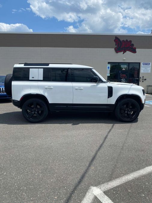 Land Rover / Range Rover Defender window tint job 2 — Dope Tintings Pennsauken NJ