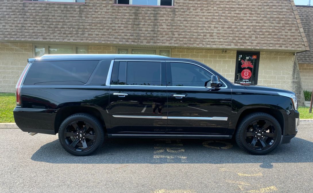 Cadillac Escalade window tint job 3 — Dope Tintings Pennsauken NJ