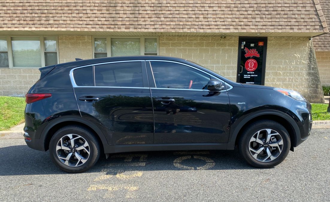 Kia Sportage window tint job 2 — Dope Tintings Pennsauken NJ