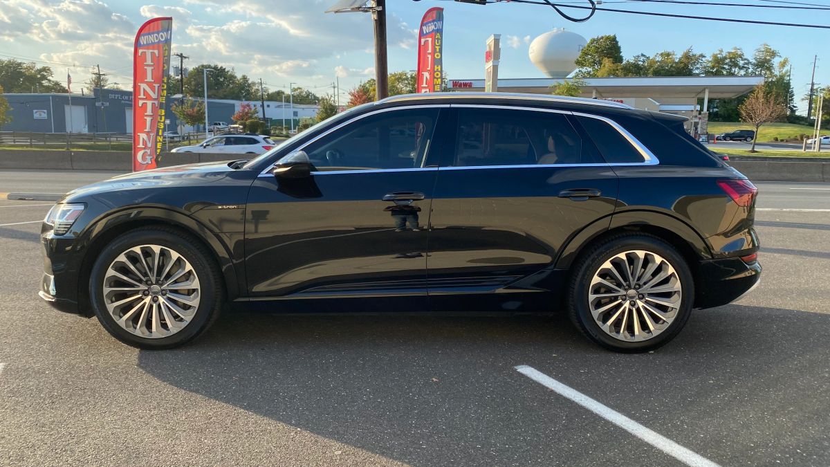 Audi E-Tron window tint job 2 — Dope Tintings Pennsauken NJ