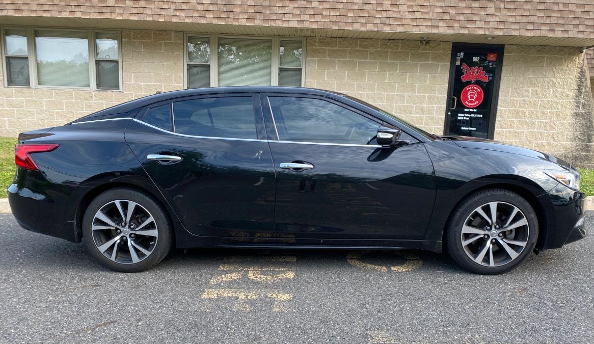 Nissan Maxima window tint job 10 — Dope Tintings Pennsauken NJ