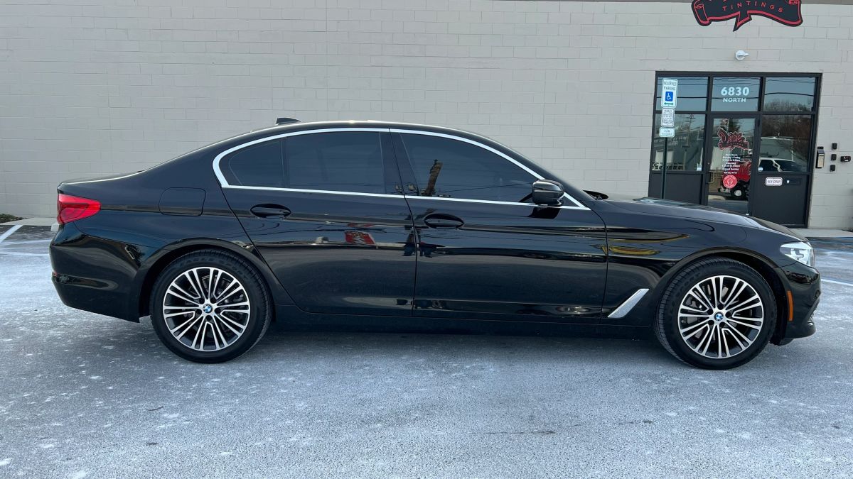 BMW 5/M5 window tint job 12 — Dope Tintings Pennsauken NJ