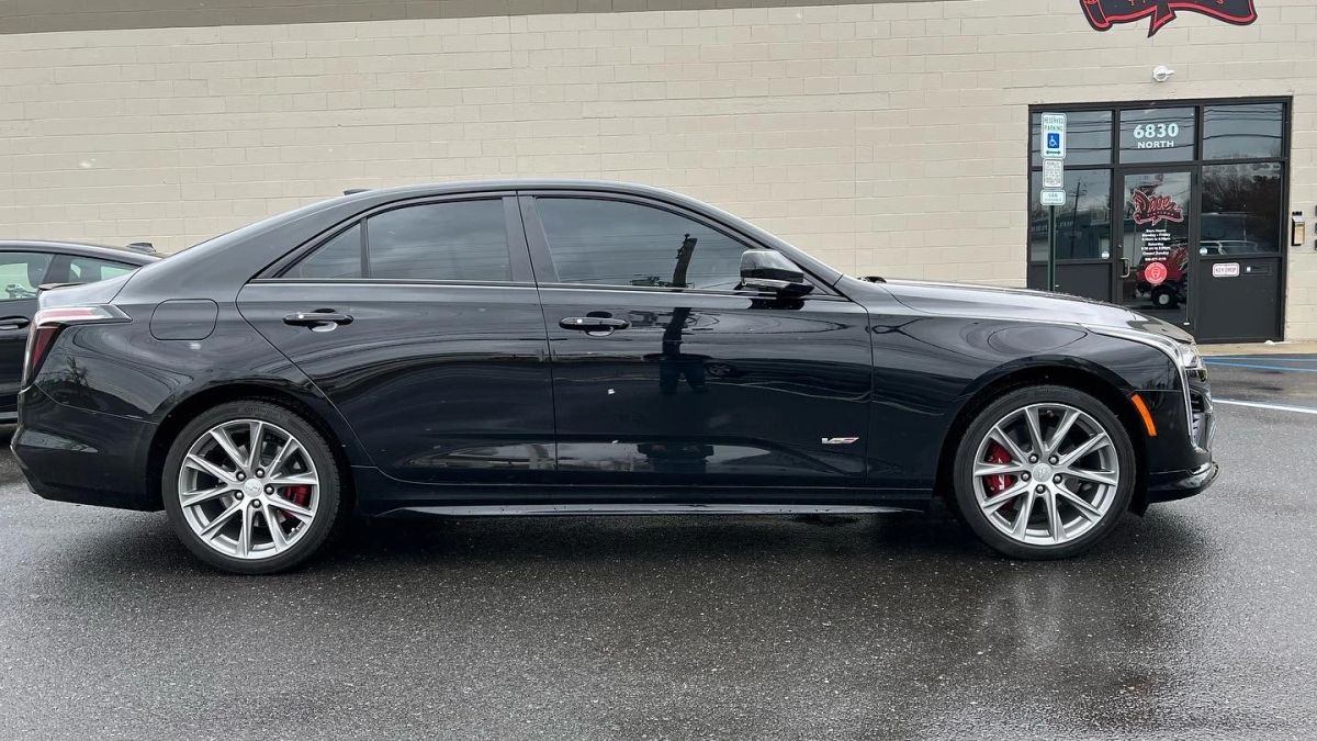 Cadillac ATS/CT4 window tint job 3 — Dope Tintings Pennsauken NJ